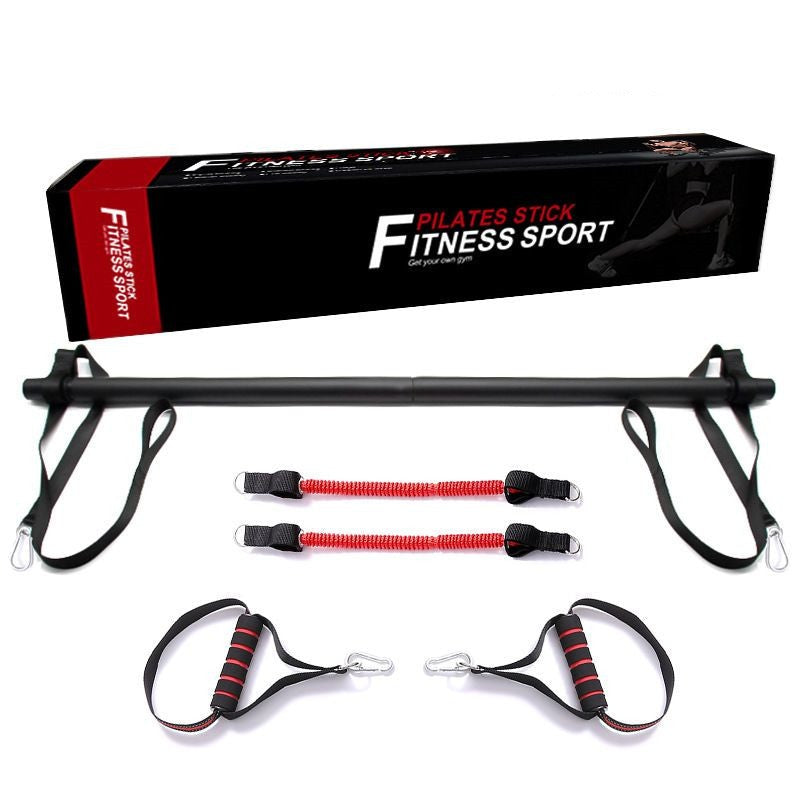 PilatesStick™   Bar Kit With Resistance Bands